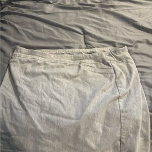 Grey stretch skirt, very comfortable